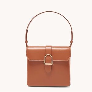 SENREVE CAVELLA SADDLE BAG PIATTA/CAMEL/GOLD